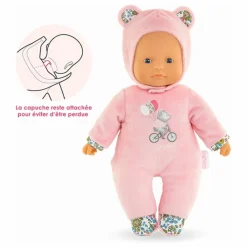 Sale Corolle Mon doudou - Poupée Pti' Cœur Ours | Rose pâle