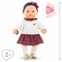 Corolle Mon grand poupon Suzanne en Fêtes Bleu marine New