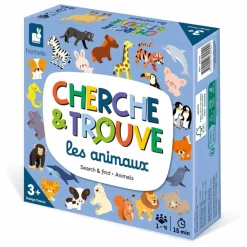 Janod Mon premier cherche et trouve - Animaux Multicolore
