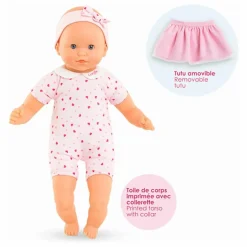 Corolle Mon premier poupon - Adorable Petit Poupon Cœur | Rose pâle Sale