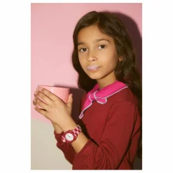 Enfant Mini Kyomo Montre Damier Raspberry Icecream |