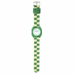 Enfant Mini Kyomo Bijoux, Montres|Accessoires De Mode|Montre Damier Summer Grass |
