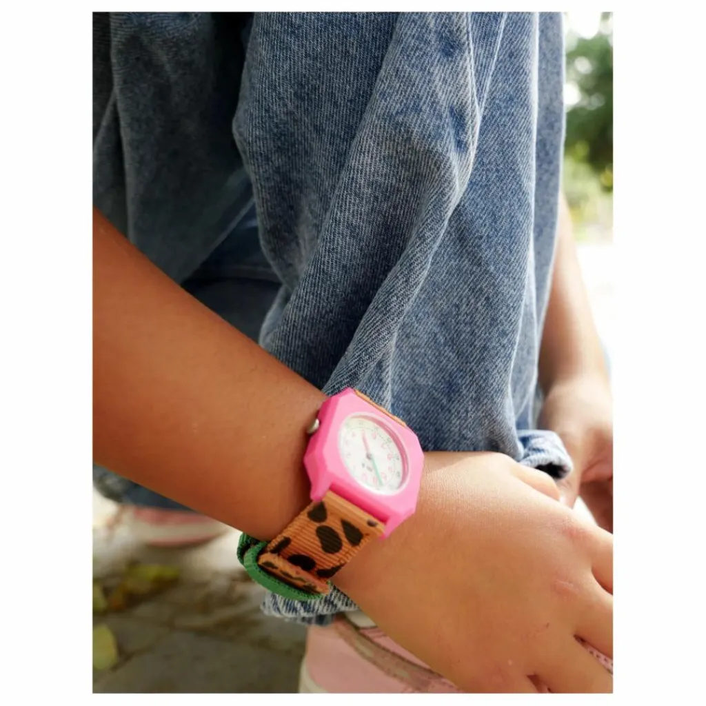 Online Mini Kyomo Montre Léopard - x Taxi Brousse | Marron