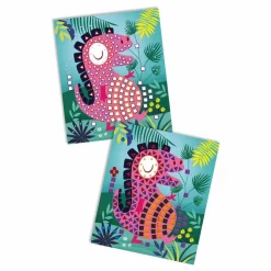 Discount Janod Mosaïques Dinosaures Multicolore