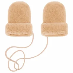 Hot ILDA'S sheep Mouffles Teddy Peau Lainée Mérinos - Collection Bébé | Beige