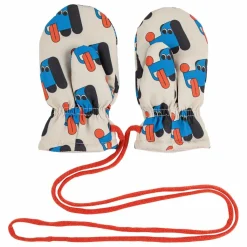 Bobo Choses Moufles Chiens | Blanc Hot