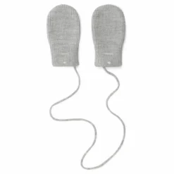New Gray Label Moufles en Maille Bébé | Gris