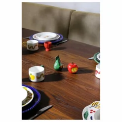 &Klevering Moulins à sel et à poivre - Set de 2 Multicolore New