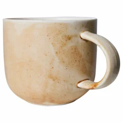 HKliving Mug Chef Ceramics en porcelaine | Crème