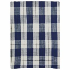 New Madam Stoltz Nappe à carreaux en coton | Bleu