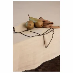 Clearance Communauté de biens Nappe en Lin lavé-surfilée | Blanc cassé