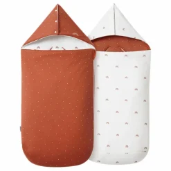 Les Petites Billes Nid d'ange multi-saisons réversible | Terracotta