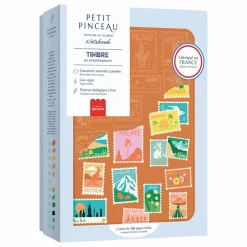 La Petite Épicerie Notebook à peindre - Timbre Multicolore