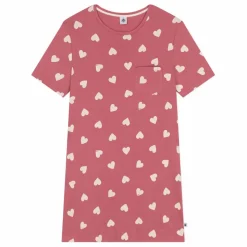 Sale Petit Bateau Nuisette Bretella Coton Bio | Vieux Rose