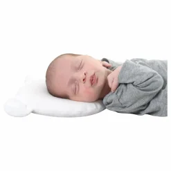 Candide Oreiller 0-6 mois P'tit Panda 21x19 cm | Blanc