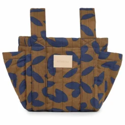 Nobodinoz Organisateur de poussette Hyde Park Blue Leaves | Bleu Best