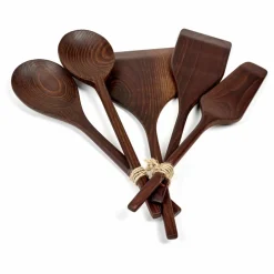 Serax Outils de cuisine Pure en bois - Set de 5 Naturel