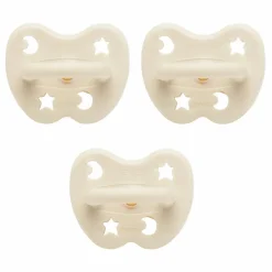 Hevea Pack découverte de 3 tétines | Crème