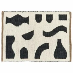 Sale Broste Copenhagen Paillasson en PET Ceres | Noir