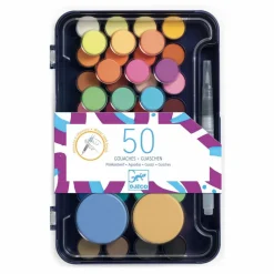 Online Djeco Palette d'artiste - gouaches Multicolore