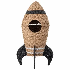 Bloomingville Mini Panier avec couvercle Cosmina Multicolore Clearance