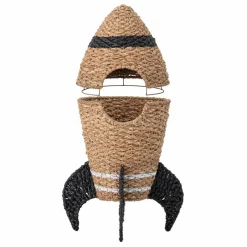 Bloomingville Mini Panier avec couvercle Cosmina Multicolore Clearance