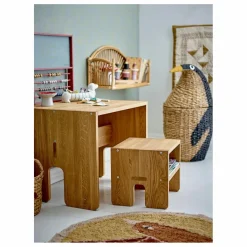 Enfant Bloomingville Mini Panier avec couvercle Tazia