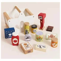 Le Toy Van Panier complet de courses et scanner Multicolore Sale