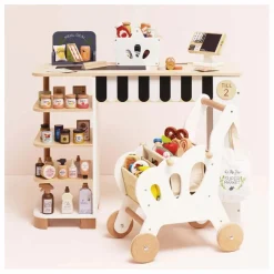 Le Toy Van Panier complet de courses et scanner Multicolore Sale