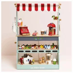 Le Toy Van Panier complet de courses et scanner Multicolore Sale