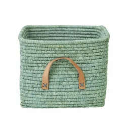 Rice Panier de rangement 30 cm Vert Menthe Clearance