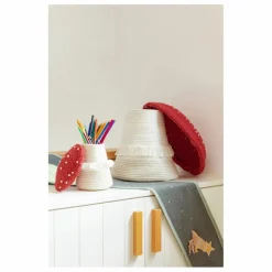 Lorena Canals Panier de rangement Champignon | Rouge