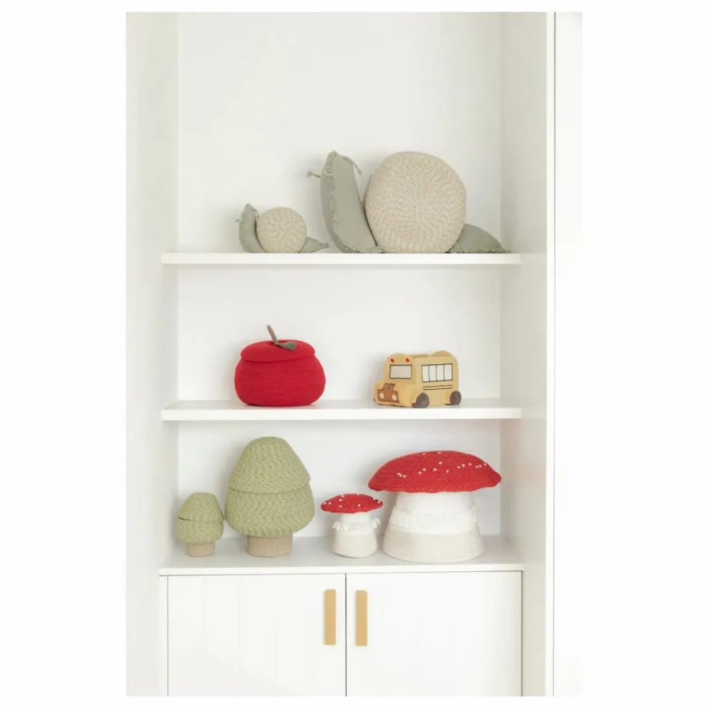 Lorena Canals Panier de rangement Champignon | Rouge