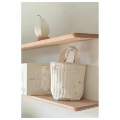 Enfant Soft Spot Panier de rangement Daisies en coton bio |