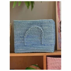 Enfant Rice Rangements|Patères, Paniers Enfant|Panier de rangement en raphia |