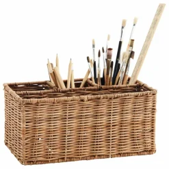 Madam Stoltz Panier de rangement en rotin Naturel Best