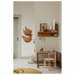 Enfant Ferm Living Kids Rangements|Patères, Paniers Enfant|Panier mural en rotin - set de 2