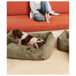 Cafide Panier pour chien en velours côtelé Snozy |
