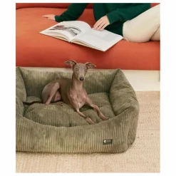 Cafide Panier pour chien en velours côtelé Snozy |