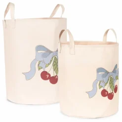 Best Konges Sløjd Paniers de rangement Cherry - Set de 2 | Rose