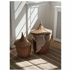 Best Broste Copenhagen Paniers en rotin Pallas - Set de 2 Naturel