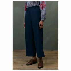 Femme Louise Misha Pantalon Abuela Heringbone Laine - Collection Femme |