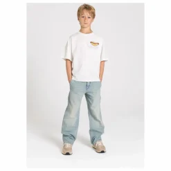 Enfant Finger in the nose Pantalons, Joggers|Pantalons, Jeans|Pantalon baggy HAMMER Bleu sale délavé |