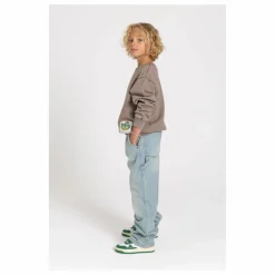 Enfant Finger in the nose Pantalons, Joggers|Pantalons, Jeans|Pantalon baggy HAMMER Bleu sale délavé |