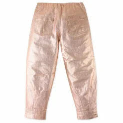 Discount Gingersnaps Pantalon Ballon Métallique | Rose pêche