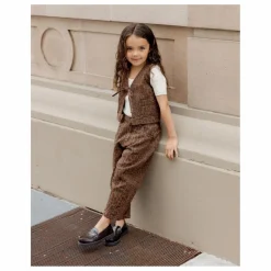 Online Rylee + Cru Pantalon Barrel Leopard | Marron