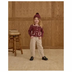 Enfant Rylee + Cru Pantalon Barrel Rayures |