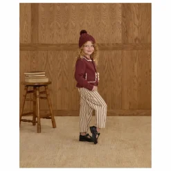 Enfant Rylee + Cru Pantalon Barrel Rayures |