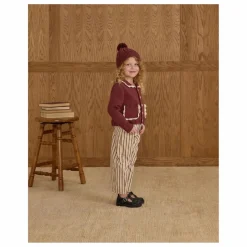 Enfant Rylee + Cru Pantalon Barrel Rayures |