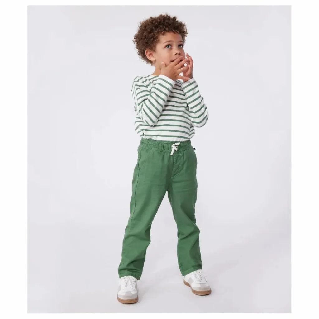 Online Petit Bateau Pantalon Baska Coton Bio | Vert